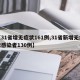 【31省增无症状161例,31省新增无症状感染者130例】