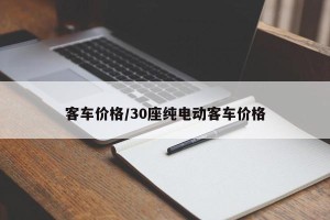 客车价格/30座纯电动客车价格
